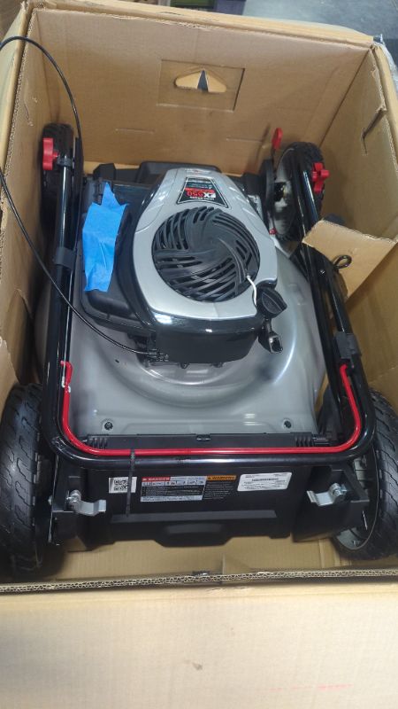 Photo 2 of 21 in. 140 cc Briggs and Stratton Walk Behind Gas Push Lawn Mower with Height Adjustment and with Mulch Bag