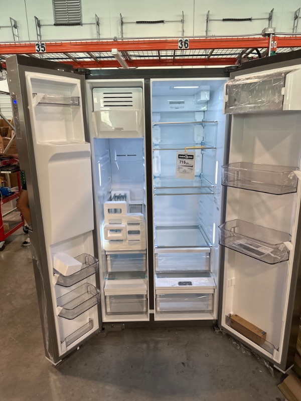 Photo 3 of 26.3 Cu. Ft. Side-by-Side Refrigerator MRS26D5AST