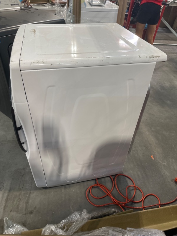 Photo 6 of 7.4 Cu. Ft. Electric Wrinkle Shield Dryer WED5605MW