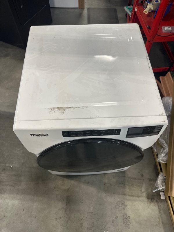 Photo 3 of 7.4 Cu. Ft. Electric Wrinkle Shield Dryer WED5605MW