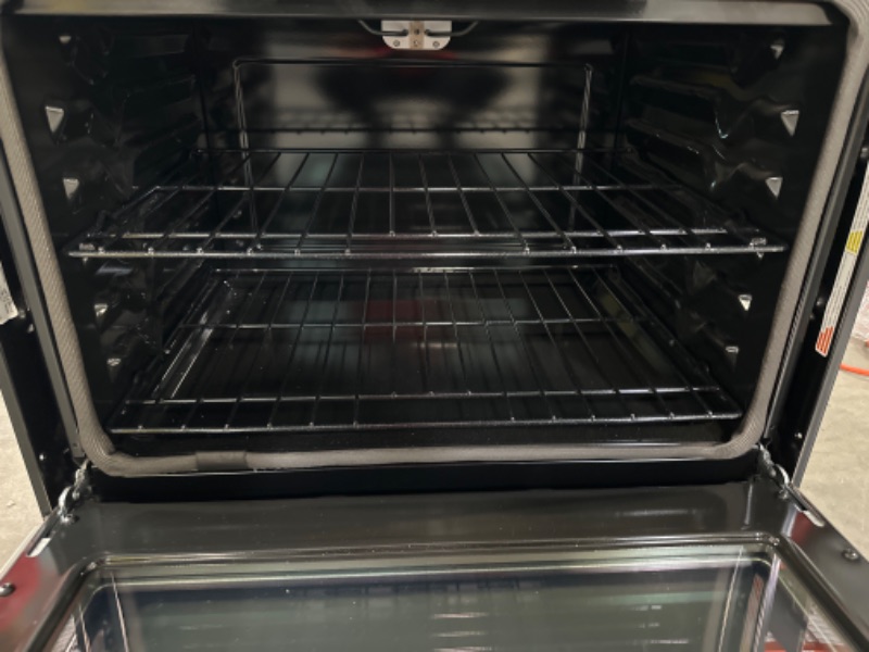 Photo 5 of ***SLIGHTLY BENT ON TOP  - TOP HAS TROUBLE CLOSING***GE® 30" Combination Double Wall Oven Model #:JT3800SHSS