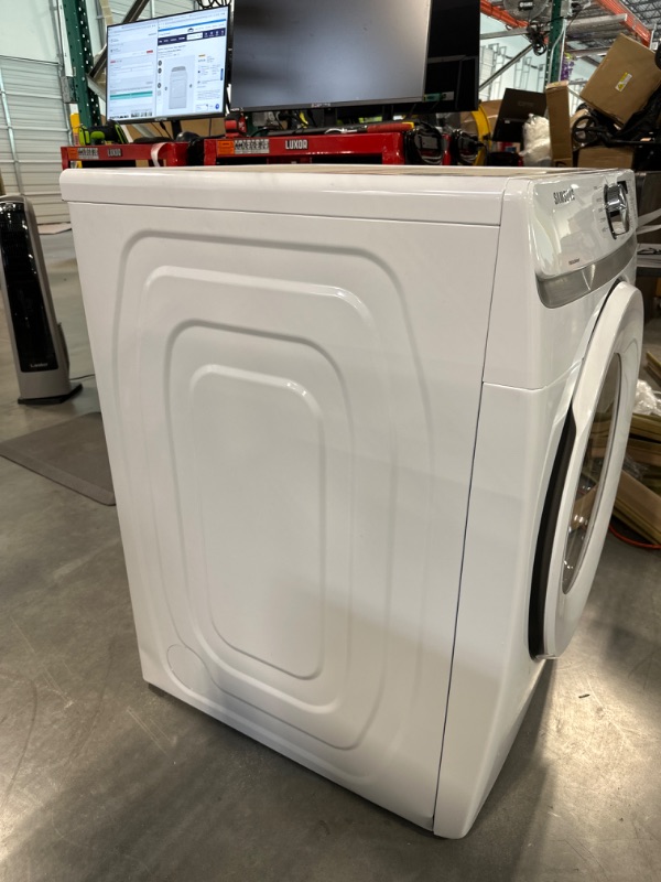 Photo 5 of 7.5 cu. ft. Electric Dryer with Sensor Dry in White