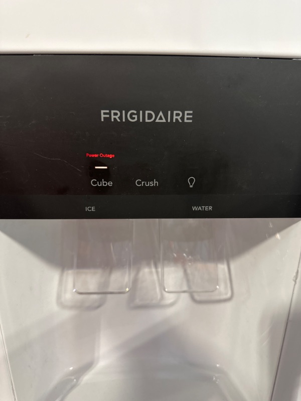 Photo 5 of Frigidaire 25.6 Cu. Ft. 36" Standard Depth Side by Side Refrigerator FRSS2623AW