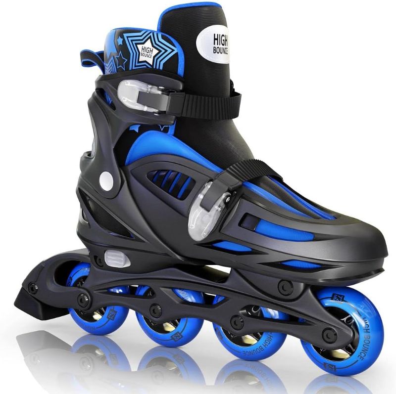 Photo 1 of 
Inline Skates for Girls and Boys, Roller Blades with Gel Wheels and Adjustable Sizing for Adults and Kids, Roller Blades for Men, Women, Girls, Boys,...