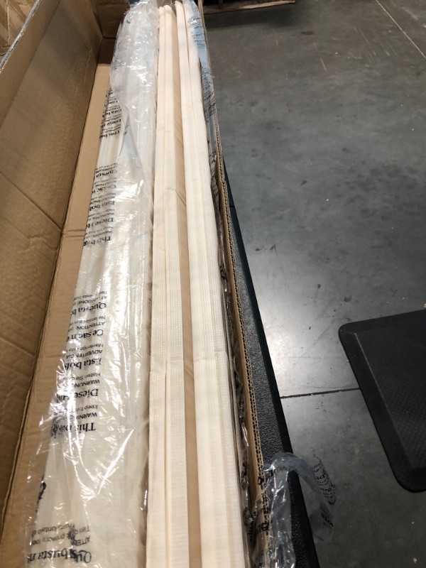 Photo 1 of ZINUS Compack Fabric Covered Wood Slats / Bunkie Board / Box Spring Replacement, Full Full Slats