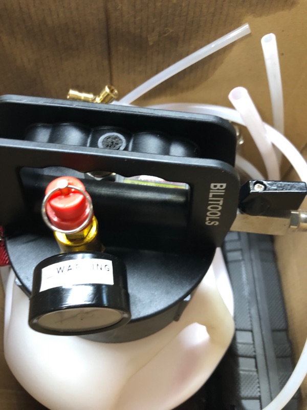 Photo 1 of BILITOOLS 8L Automatic Transmission Fluid Pump Pneumatic ATF Refill Kit Vacuum Oil Fluid Extractor and Dispenser with 15 ATF Adapters