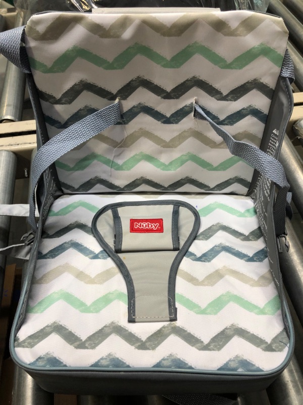Photo 3 of 
Nuby Easy Go Safety Lightweight High Chair Booster Seat, Great for Travel, Gray
