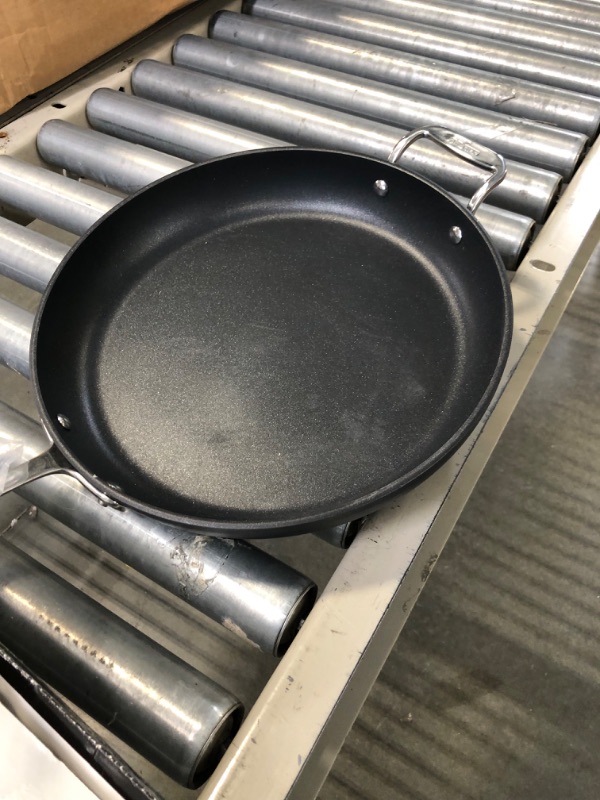 Photo 1 of All-Clad HA1 Hard Anodized Nonstick 2 Piece Fry Pan Set 10, 12 Inch Induction Pots and Pans, Cookware Black