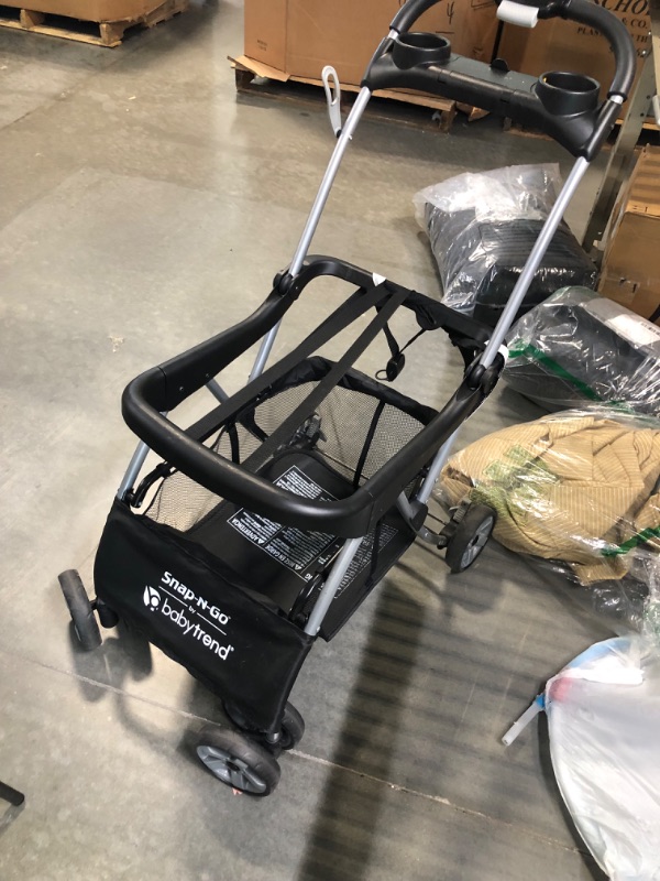 Photo 1 of Caddy Frame Stroller - Black 
