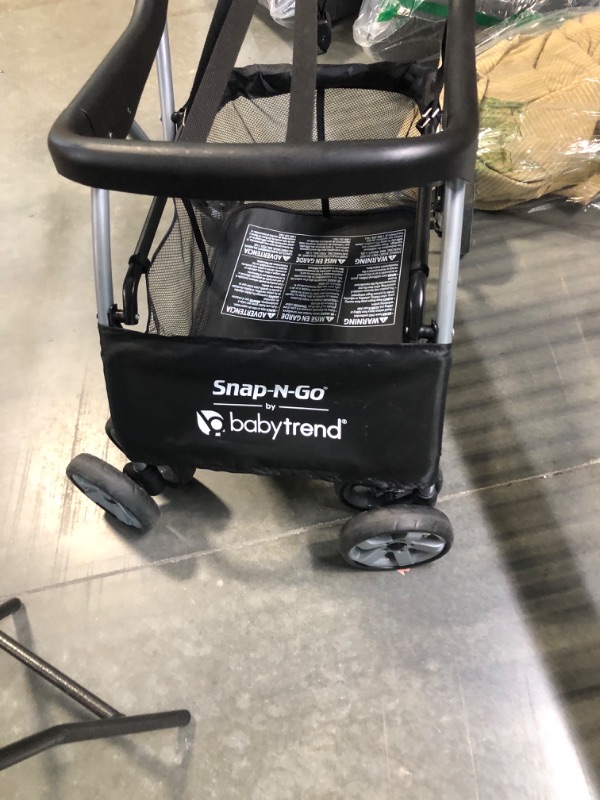 Photo 1 of Caddy Frame Stroller - Black 
