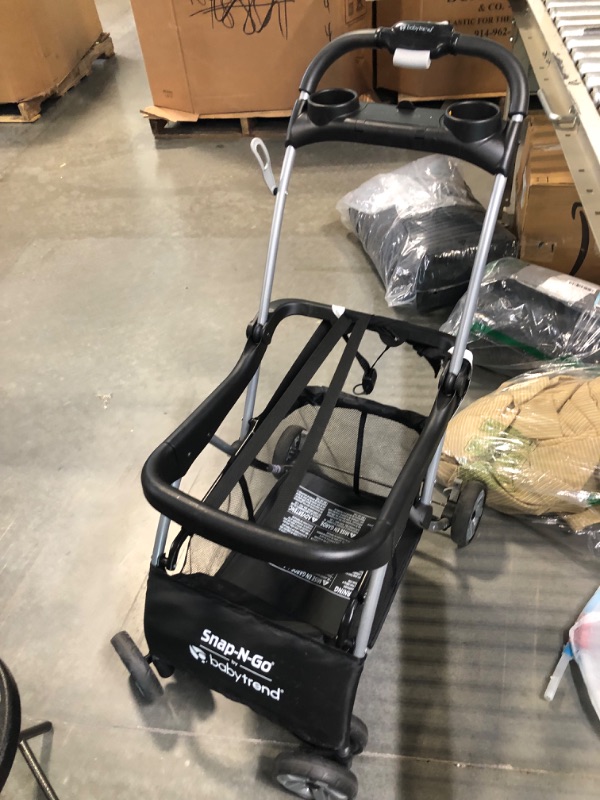 Photo 1 of Caddy Frame Stroller - Black 
