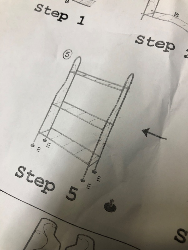 Photo 4 of 3 Tiers Shoes Rack Organizer Flower Pot Stand Multipurpose Flower Pot Holder Sturdy Shoes Shelf Holder for Closet Garden Dormitory Garage