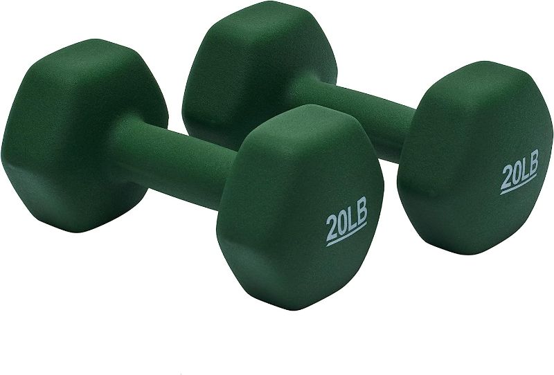 Photo 1 of Amazon Basics Neoprene Workout Dumbbell