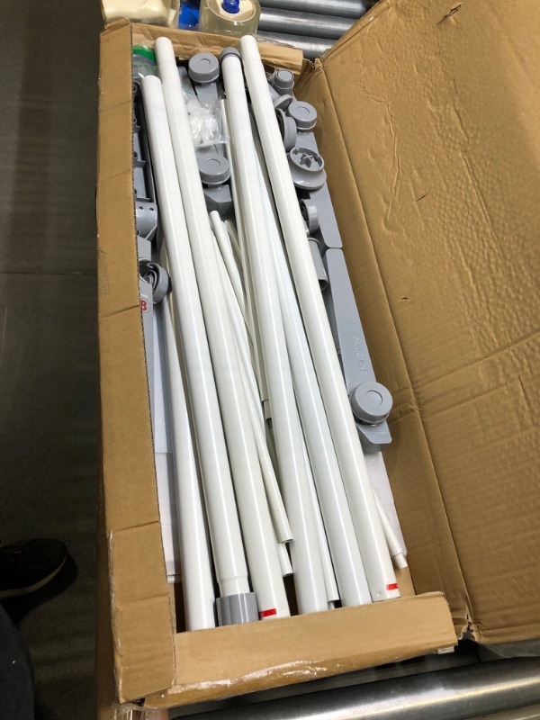 Photo 1 of Allzone bath room storage 6 inch white/grey over toilet shelf