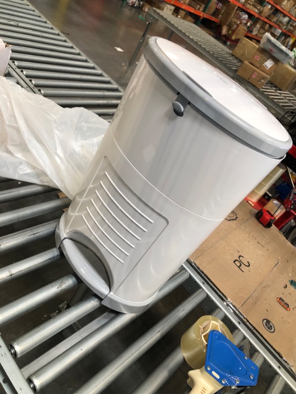 Photo 1 of Dékor Plus Diaper Pail Gift Set – White | Comes with Over a Year's Supply Worth of Dékor Refills! Plus Gift Set