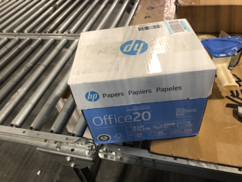 Photo 2 of HP Printer Paper | 8.5 x 11 Paper | Office 20 lb | 5 Ream Case - 2500 Sheets | 92 Bright | Made in USA-FSC Certified | 112150C 5 Ream | 2500 Sheets Letter (8.5 x 11)