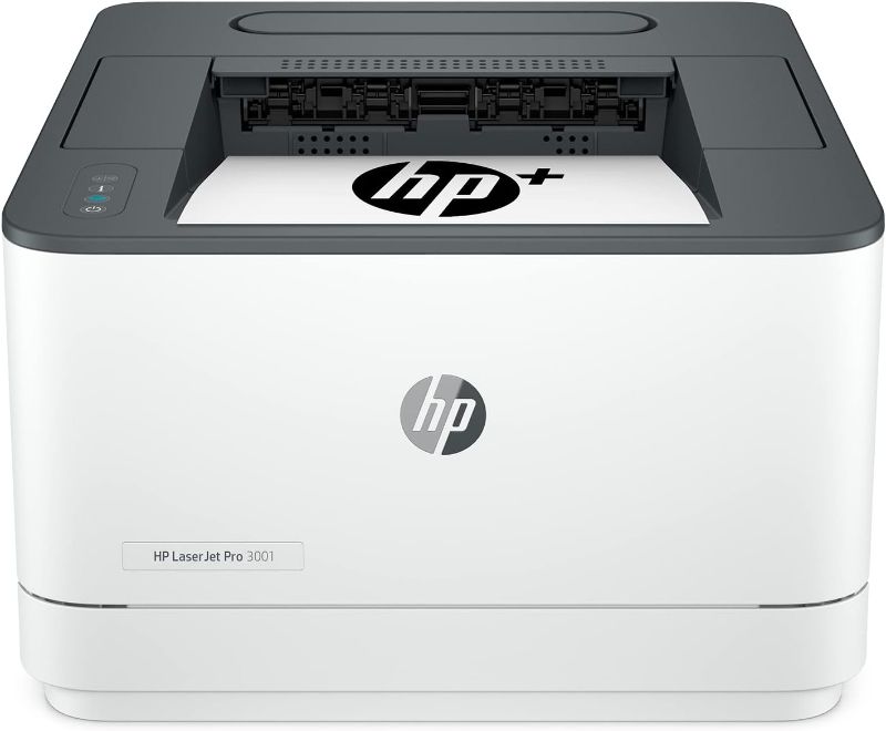 Photo 1 of HP LaserJet Pro 3001dwe Wireless Black & White Printer with HP+ Smart Office Features