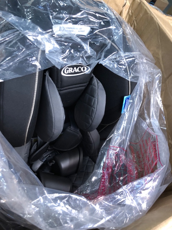 Photo 4 of Graco Extend2Fit 3 in 1 Car Seat Featuring Anti-Rebound Bar, Ride Rear Facing Longer, Up to 50 Pounds, Prescott