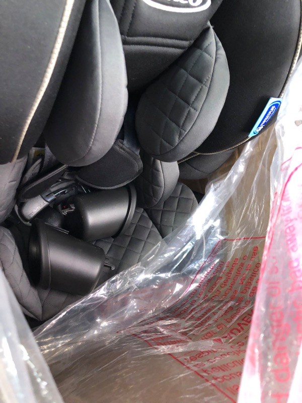 Photo 3 of Graco Extend2Fit 3 in 1 Car Seat Featuring Anti-Rebound Bar, Ride Rear Facing Longer, Up to 50 Pounds, Prescott