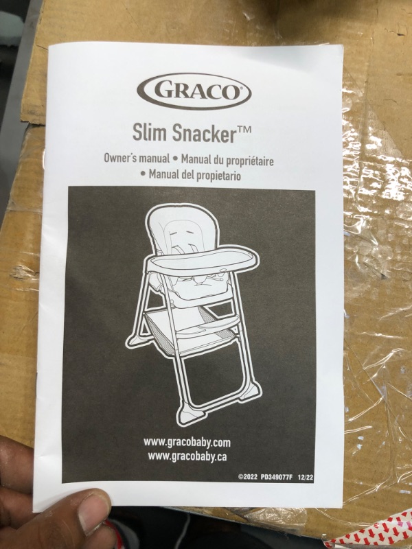 Photo 3 of Graco Slim Snacker 2-in-1 High Chair - Whisk