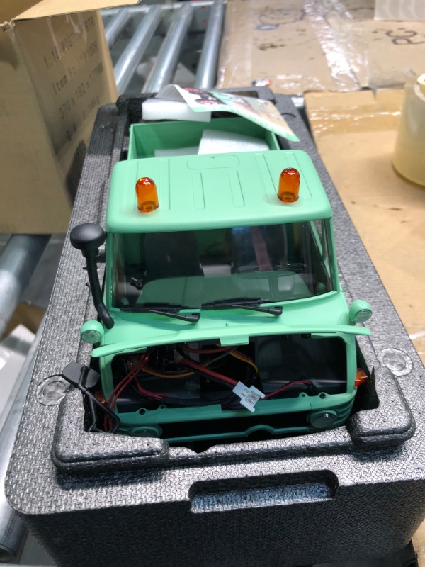 Photo 1 of BEEZRC x RocHobby 1/18 RC Crawler Mogrich RTR 3-Ch 2.4GHz RC Off-Road 4WD Hobby RC Car RC Tuck with LED Lights Transmitter Battery USB Charger for Adults…