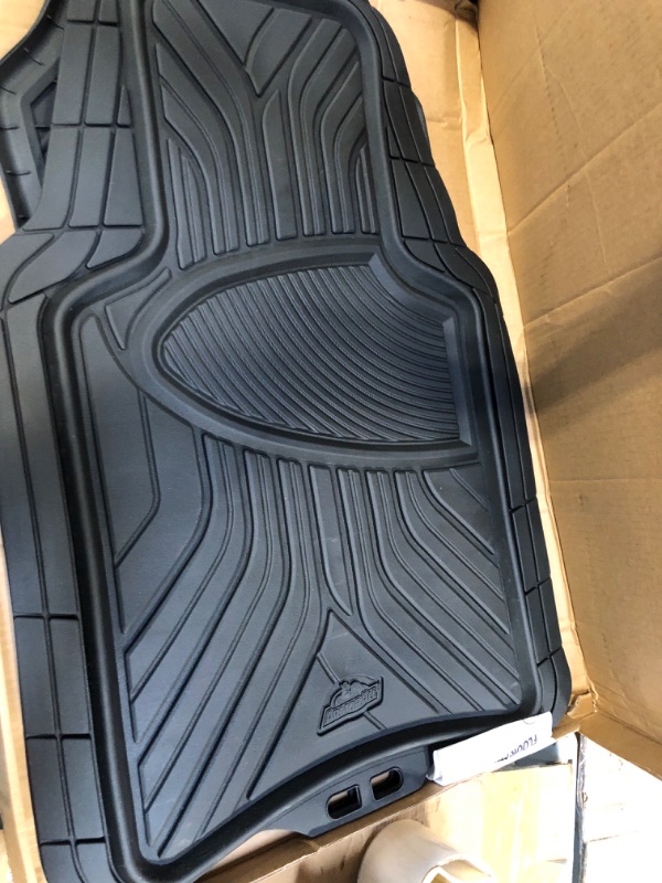 Photo 4 of Armor All 78846 Black Rubber Interior Floor Mat 4 Piece