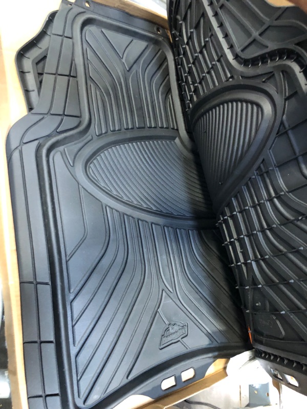 Photo 3 of Armor All 78846 Black Rubber Interior Floor Mat 4 Piece