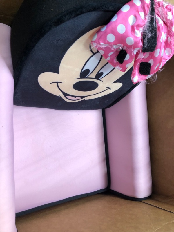 Photo 2 of Delta Children Figural Upholstered Kids Chair, Disney Minnie Mouse