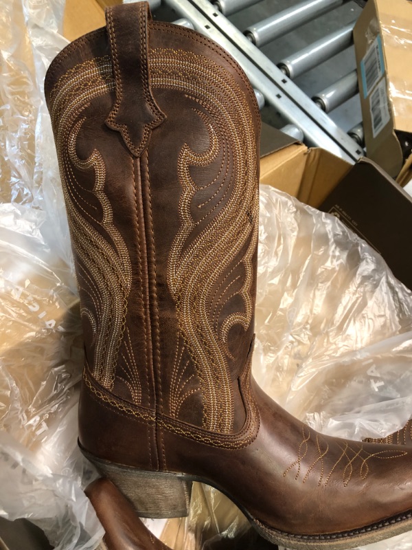 Photo 6 of Ariat Women's Lively Western Cowboy Boot 9 Sassy Brown