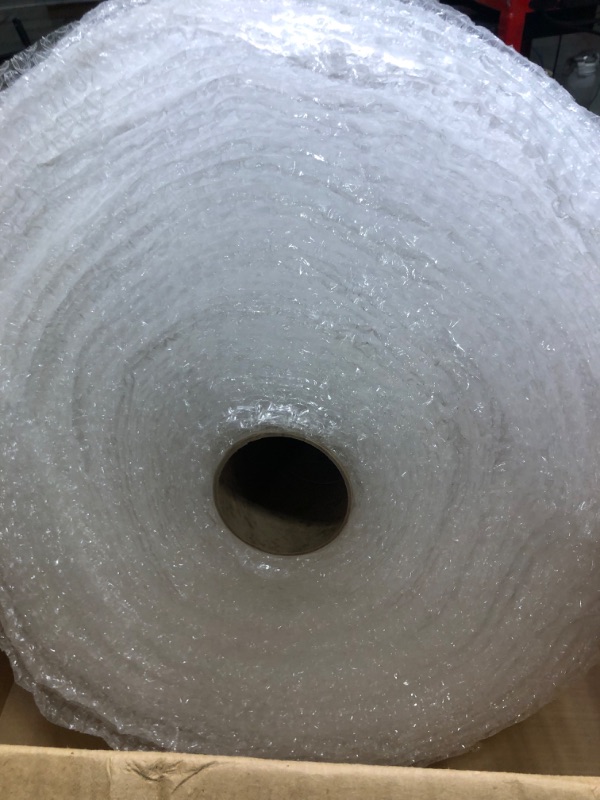 Photo 3 of Duck Brand Bubble Wrap Roll, 12” x 175’, Original Bubble Cushioning for Packing, Shipping, Mailing and Moving, Perforated Every 12” (286891) 12 in. x 175 ft.