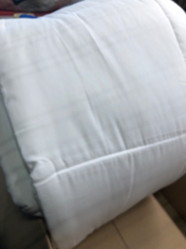 Photo 1 of AHJ Beddings Full Size 8 Piece Bed in a Bag - 500GSM Comforter Set with 18 inch Deep Fitted, Flat, Bed Skirt, Pillowcases & Shams, 600 Thread Count, Egyptian Cotton, White Full White