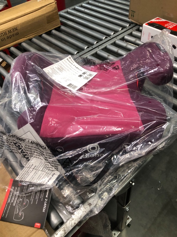 Photo 1 of Diono Solana 2 XL 2022, Dual Latch Connectors, Lightweight Backless Belt-Positioning Booster Car Seat, 8 Years 1 Booster Seat, Pink NEW! LATCH Connect Single Pink