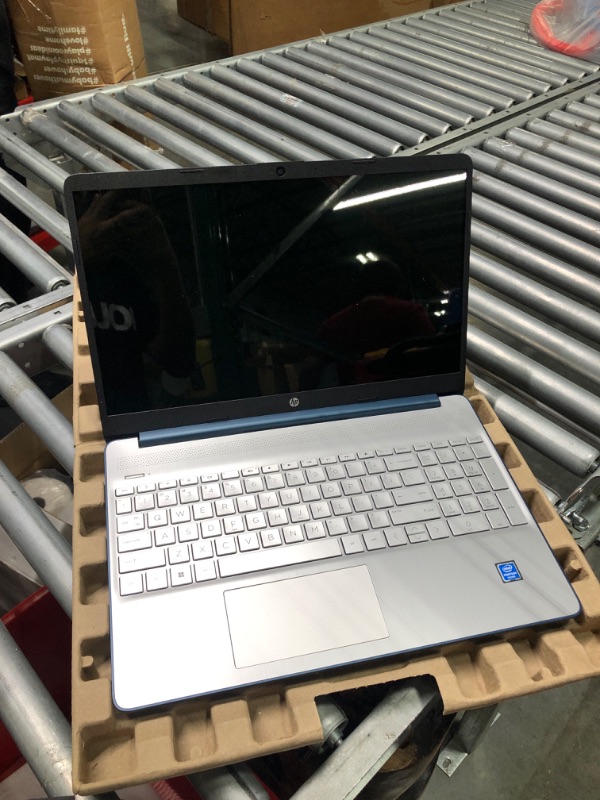 Photo 4 of 2022 HP Notebook 15 Laptop, 15.6 Full HD Display, AMD Ryzen 5 5500U HexaCore Processor (Beats Intel i5 1137G7), 16GB DDR4, 1TB PCIe SSD, Webcam, USB C, HDMI, BT, Windows 11, Spruce Blue, MicroSD Card 16GB RAM | 1TB PCIe SSD Spruce Blue