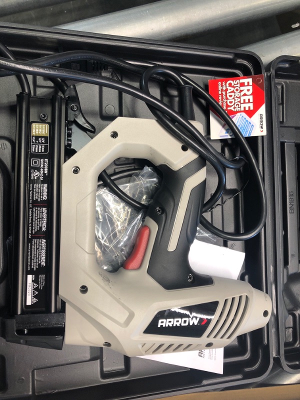 Photo 3 of Arrow ET200BN Electric Brad Nailer - Works with 18 Gauge Brad Nails up to 1-1/4 inch