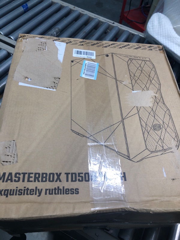 Photo 1 of Cooler Master MasterBox TD500 Mesh Airflow ATX Mid-Tower with Polygonal Mesh Front Panel, Crystalline Tempered Glass, E-ATX up to 10.5", Three 120mm ARGB Lighting Fans