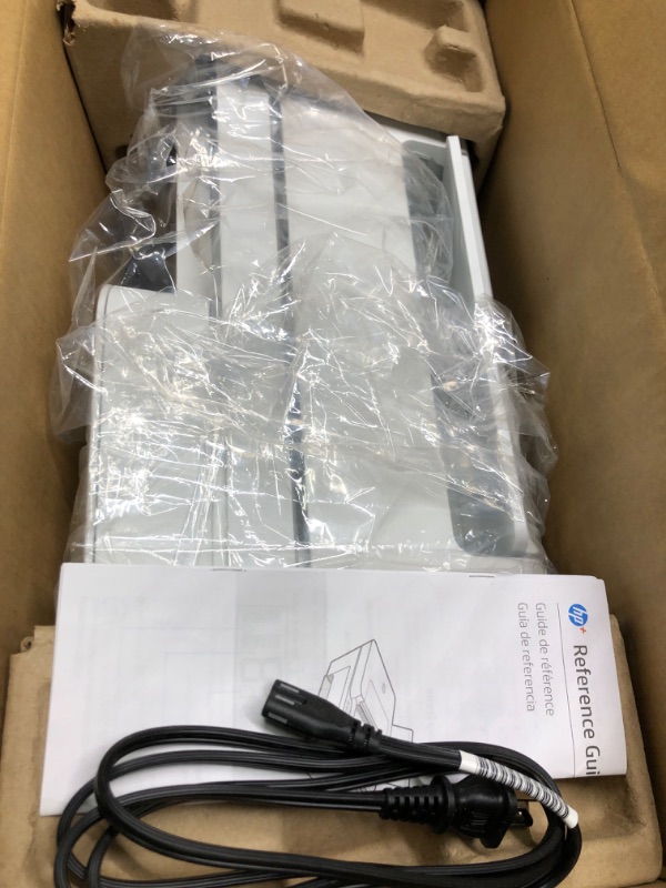 Photo 1 of HP DeskJet 4155e Wireless Color All-in-One Printer & 67XL Tri-Color High-Yield Ink Cartridge | 3YM58AN & 67XL Black High-Yield Ink Cartridge | 3YM57AN Printer + Tri-color Ink + Black Ink
