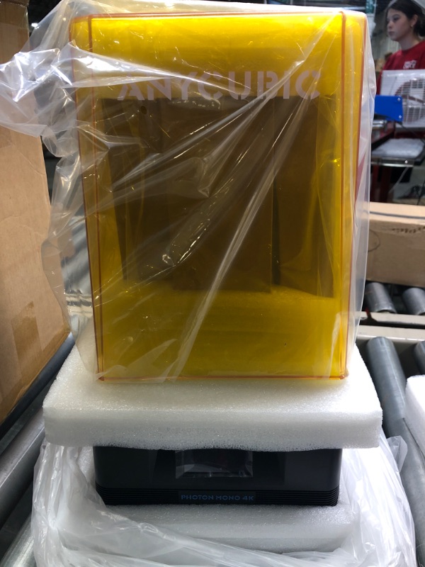Photo 1 of ANYCUBIC Photon Mono 4K, Resin 3D Printer with 6.23" Monochrome Screen, Upgraded UV LCD 3D Printer and Fast & Precise Printing, 5.19" x 3.14" x 6.49" Printing Size