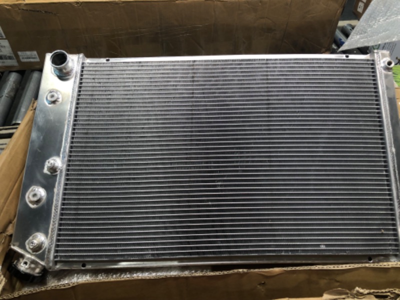 Photo 2 of 4 Rows Full Aluminum Cooling Radiator for Chevy 1970-1981 Camaro,1978-1987 Monte Carlo,Blazer 1973-1985,Nova 1975-1979
