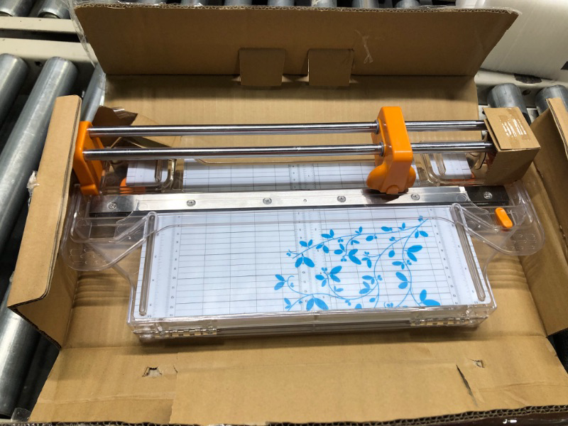 Photo 1 of Fiskars 12 Inch Portable Rotary Paper Trimmer