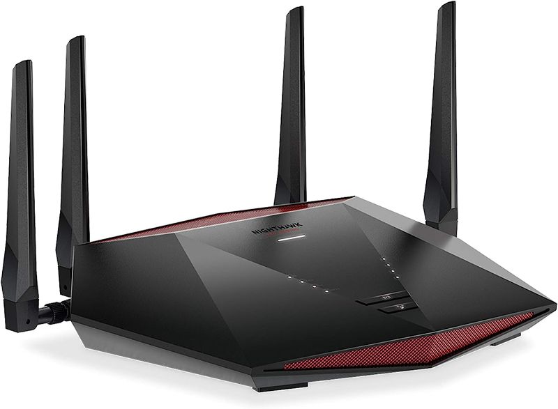 Photo 1 of NETGEAR Nighthawk Pro Gaming WiFi 6 Router (XR1000) 6-Stream AX5400 Wireless Speed (up to 5.4Gbps) | DumaOS 3.0 Optimizes Lag-Free Server Connections | 4 x 1G Ethernet and 1 x 3.0 USB Ports