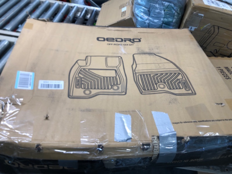 Photo 2 of OEDRO Custom Fit Floor Mats for 2013-2018 Dodge Ram 1500 Quad Cab, 2019-2022 Dodge Ram 1500 Classic Quad Cab (NOT for New Body), All Weather Front & 2nd Seat Floor Liners