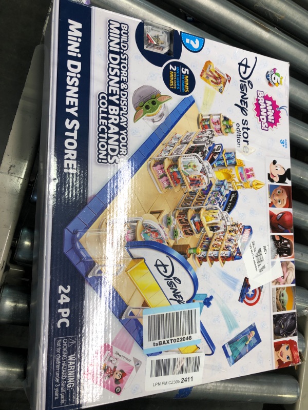 Photo 2 of 5 Surprise Mini Brands Disney Toy Store Playset by Zuru - Disney Toy Store Includes 5 Exclusive Mystery Mini's, Store and Display Mini Collectibles, Toy for Kids, Teens, and Adults