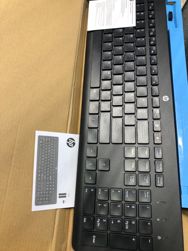 Photo 3 of HP 230 Wireless Keyboard, Numeric Keypad, Wireless, Comfort Design, Sleek and Quiet (3L1E7AA#ABA)