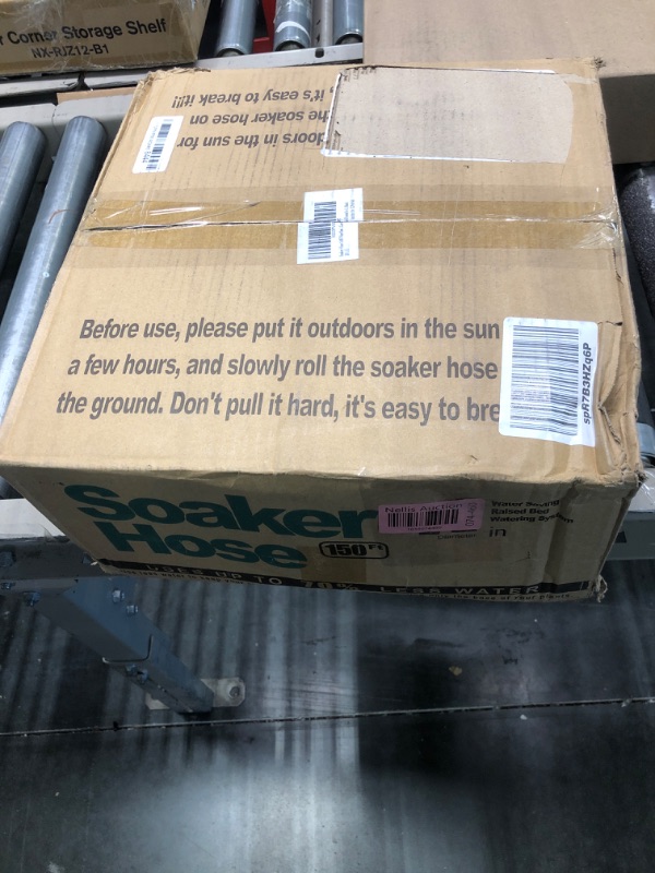 Photo 2 of 1/2’’ Soaker Hose for Garden 150 Ft, Soaker Hoses for Garden 150 Ft, Garden Soaker Hose 150 Ft Drip Hoses for Garden Drip Garden Hose Irrigation System (150 feet)