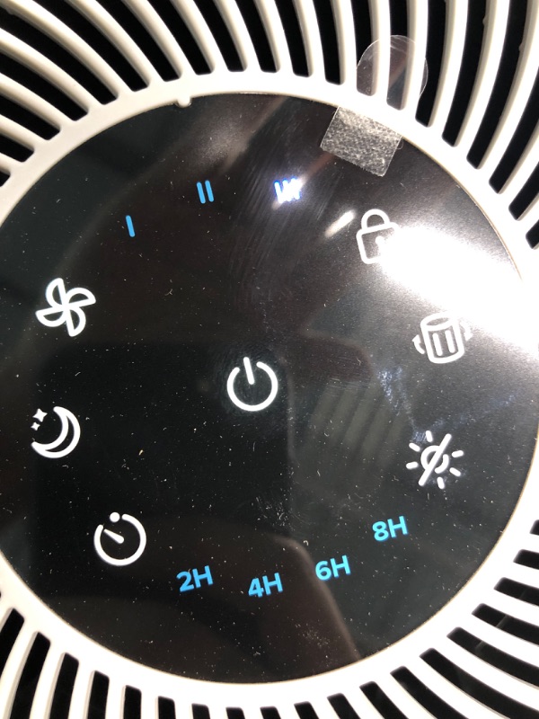 Photo 1 of Air Purifier for Home Bedroom with H13 True HEPA Filter for Smoke, Smokers, Dust, Odors, Pollen, Pet Dander | Quiet 99.9% Removal to 0.1 Microns 