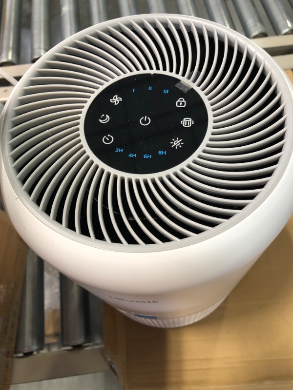 Photo 1 of Air Purifier for Home Bedroom with H13 True HEPA Filter for Smoke, Smokers, Dust, Odors, Pollen, Pet Dander | Quiet 99.9% Removal to 0.1 Microns 