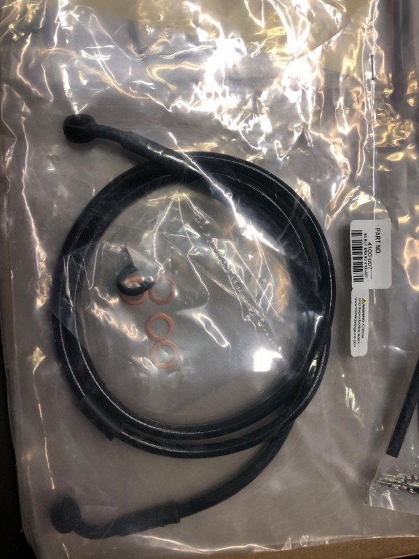 Photo 1 of BURLY B30-1017 Cable/Brake Line Kit for 18" Height Apehanger Handlebars