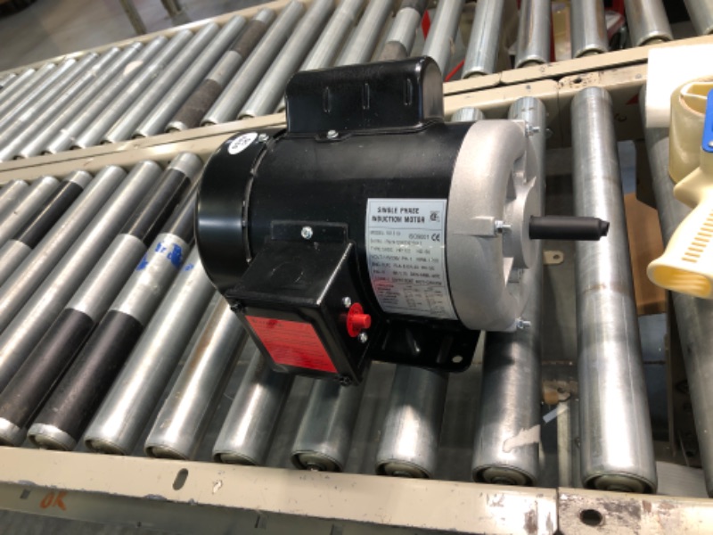 Photo 3 of 1/2HP Electric Motor 1750RPM Farm Duty Single Phase Motor 115-230V 56 Frame 5/8" Shaft Diameter 60HZ 4Pole TEFC CW/CCW