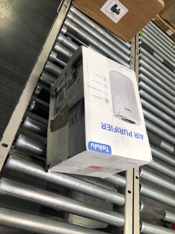 Photo 1 of Air Purifier for Bedroom, H13 True HEPA Air Purifier for Home Large Room Up to 1722ft², with Night Light, Sleep Mode for Allergies Pets Dust Smoke Pollen Dander Hair Smell and Dog Odor Ice-Blue
