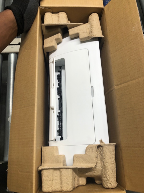 Photo 1 of HP DeskJet 2755e Wireless Color All-in-One Printer with bonus 6 months Instant Ink (26K67A), white